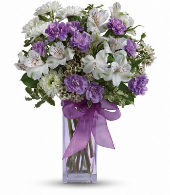 Teleflora's Lavender Laughter Bouquet